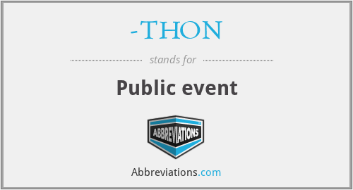 What is the abbreviation for public event?